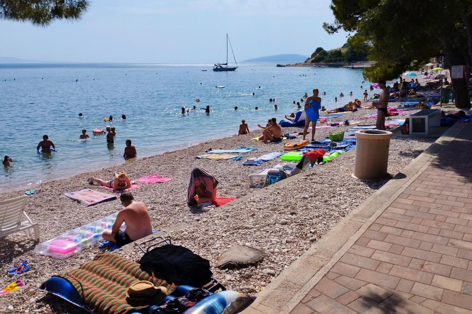 Apartments By The Sea Podaca, Makarska - 4734 מראה חיצוני תמונה