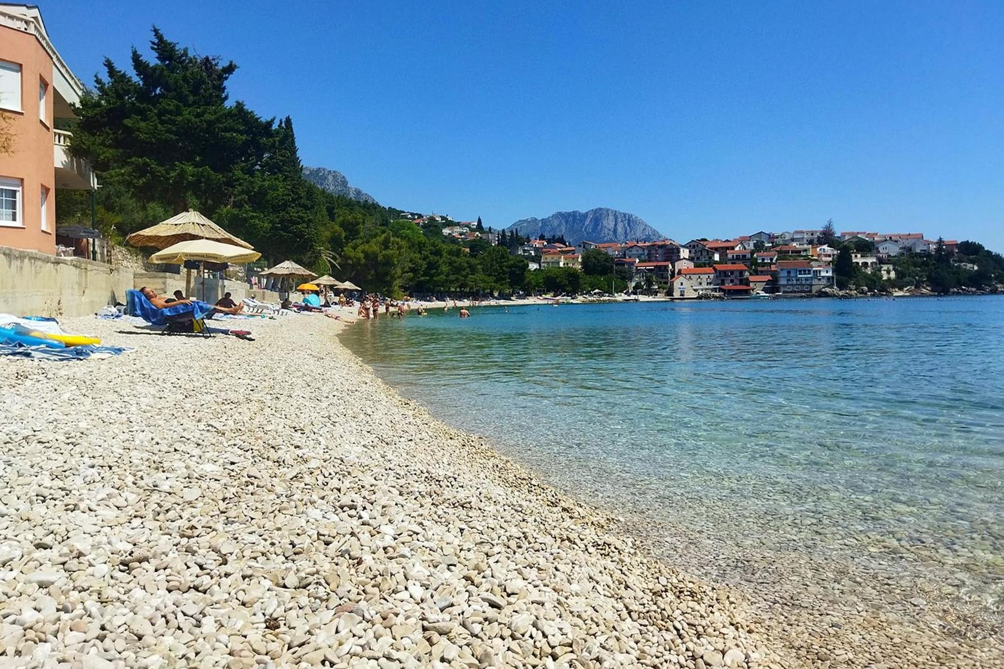 Apartments By The Sea Podaca, Makarska - 4734 מראה חיצוני תמונה